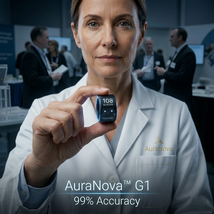 🎉 75% OFF Launch Offer🔥AuraNova™ G1 Non-Invasive Smart Ring