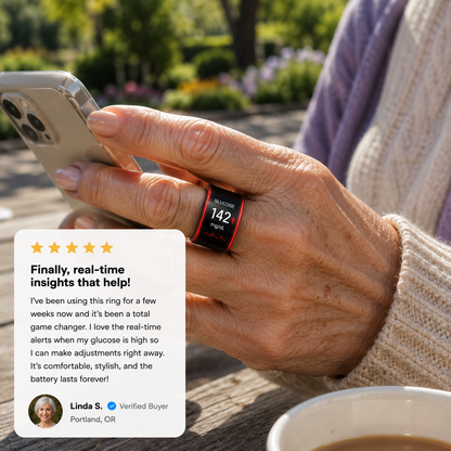 🎉 75% OFF Launch Offer🔥AuraNova™ G1 Non-Invasive Smart Ring