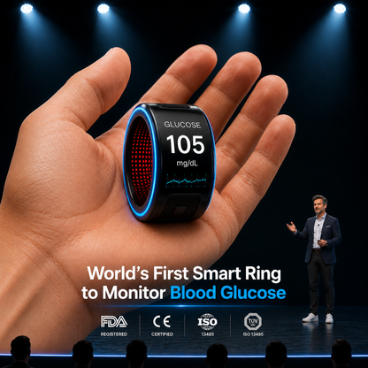 🎉 75% OFF Launch Offer🔥AuraNova™ G1 Non-Invasive Smart Ring